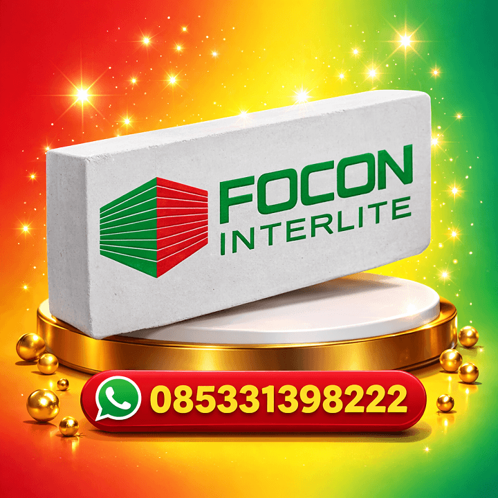 Bata Ringan Focon Surabaya – Supplier Bata Ringan Berkualitas | Harga Terbaru